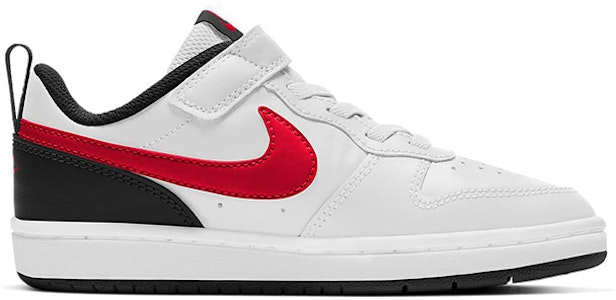 (學齡前)Nike Court Borough Low 2 ‘白 黑 紅’ BQ5451-110 Order (學齡前)Nike Court Borough Low 2 ‘白 黑 紅’ BQ5451-110