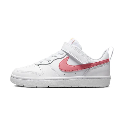 (PS) Nike Court Borough Low 2 'White Coral Chalk'