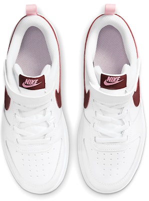 (PS) Nike Court Borough Low 2 'Blanco Remolacha Oscura' BQ5451-120 Shop (PS) Nike Court Borough Low 2 'Blanco Remolacha Oscura' BQ5451-120