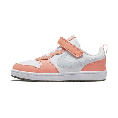 (PS) Nike Court Borough Low 2 'White Light Madder Root'