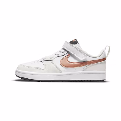 (PS) Nike Court Borough Low 2 'White Metallic Red Bronze'