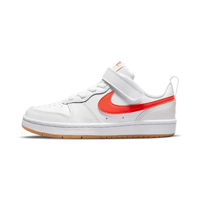 (PS) Nike Court Borough Low 2 'White Orange'