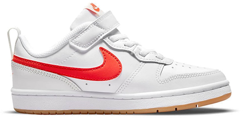 (PS) Nike Court Borough Low 2 白橙 女款低帮运动鞋 BQ5451-114 Order (PS) Nike Court Borough Low 2 白橙 女款低帮运动鞋 BQ5451-114