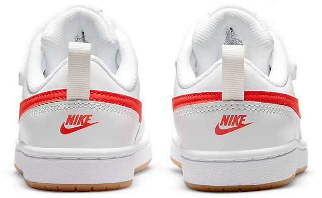 中童 Nike Court Borough 低筒 2 魔術貼 休閒 板鞋 白橙 Purchase 中童 Nike Court Borough 低筒 2 魔術貼 休閒 板鞋 白橙