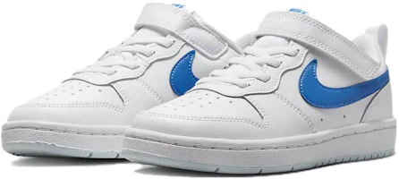 Lookbook (學齡前) Nike Court Borough Low 2 '白色照片藍' BQ5451-123