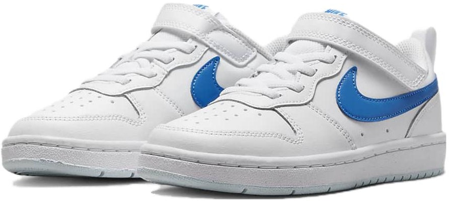 (PS) Nike Court Borough Low 2 'Blanco Azul Foto' BQ5451-123 Lookbook (PS) Nike Court Borough Low 2 'Blanco Azul Foto' BQ5451-123