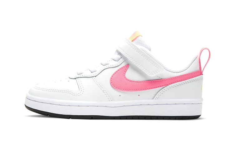 Buy 中童 Nike Court Borough Low 2 低幫 板鞋 白粉