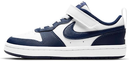 (Preschool) Nike Court Borough Low 2 'White Signal Blue' BQ5451-107 (Preschool) Nike Court Borough Low 2 'White Signal Blue' BQ5451-107
