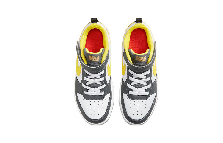 (PS) Nike Court Borough Low 2 SE 'White Iron Grey Yellow Strike' 圖 4