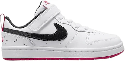 (Preschool) Nike Court Borough Low 2 SE 'White Very Berry' DM0111-100 (Preschool) Nike Court Borough Low 2 SE 'White Very Berry' DM0111-100