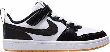 (Preschool) Nike Court Borough Low 2 SE BP 'White Kumquat Black' DN1229-100 (Preschool) Nike Court Borough Low 2 SE BP 'White Kumquat Black' DN1229-100