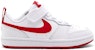 (PS) Nike Court Borough Low 2 Sneakers Merah/Putih BQ5451-103
