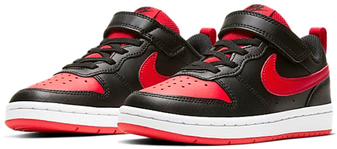 (PS) Nike Court Borough Low 2 V 'Bred' - Sepatu Sneakers Pria Hitam Merah BQ5451-007 Lookbook (PS) Nike Court Borough Low 2 V 'Bred' - Sepatu Sneakers Pria Hitam Merah BQ5451-007