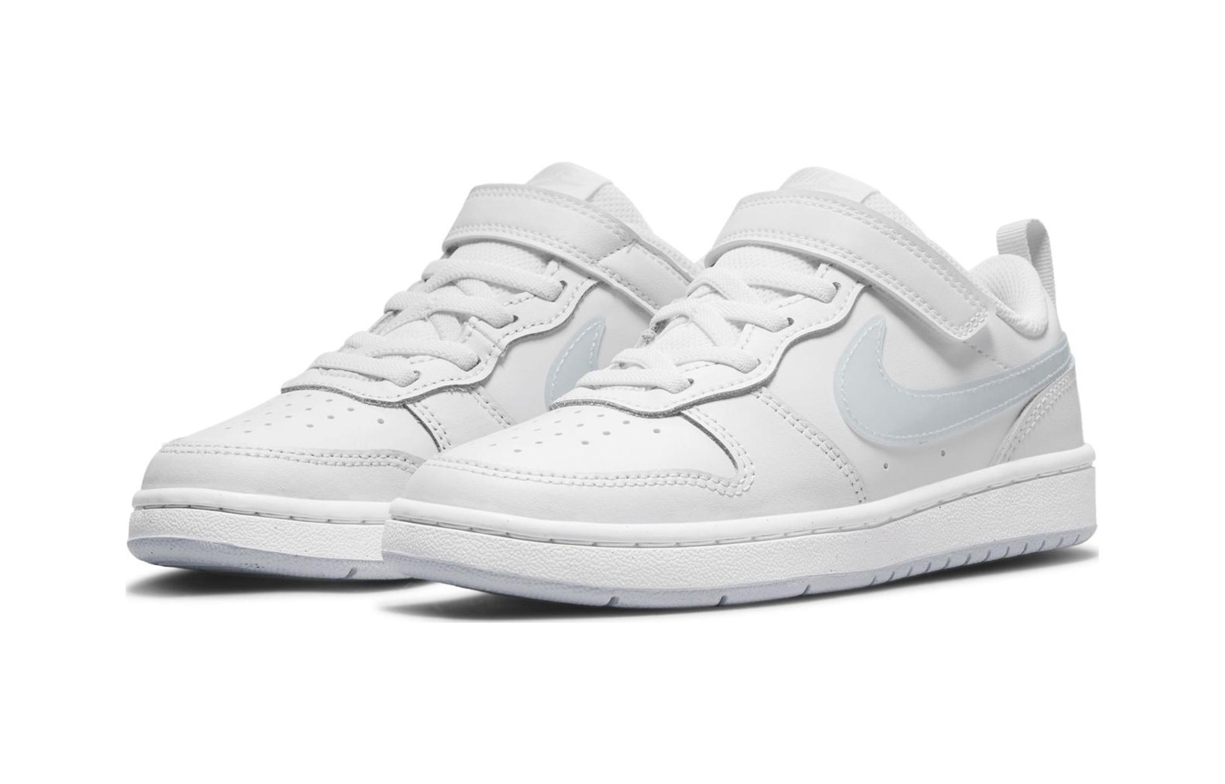 Order (PS) 耐克Court Borough Low 2 白色光环 BQ5451-118