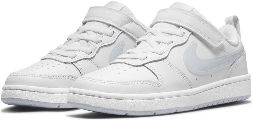 中童 Nike Court Borough Low 2 耐磨防滑 低筒休閒板鞋 白藍 Order 中童 Nike Court Borough Low 2 耐磨防滑 低筒休閒板鞋 白藍