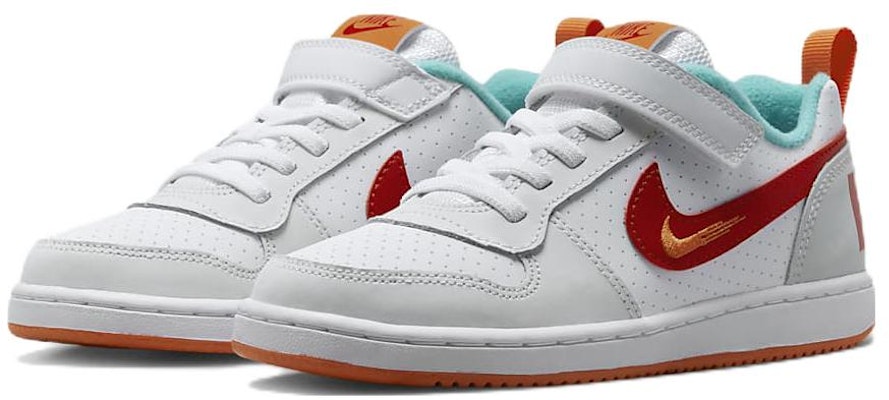 中童 Nike Court Borough 減震 低筒 板鞋 米橙色 Lookbook 中童 Nike Court Borough 減震 低筒 板鞋 米橙色