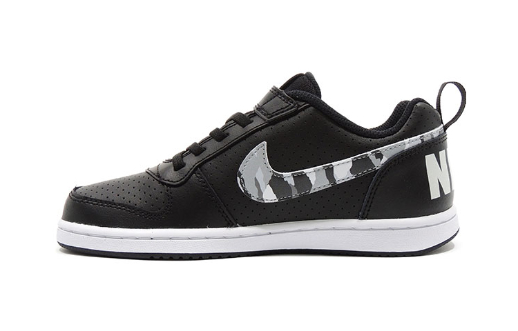 Buy (PS) 나이키 코트 버로우 로우 '블랙 화이트' 870025-005