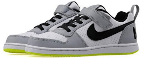 中童 Nike Court Borough 低筒 板鞋 灰黃綠 Lookbook 中童 Nike Court Borough 低筒 板鞋 灰黃綠