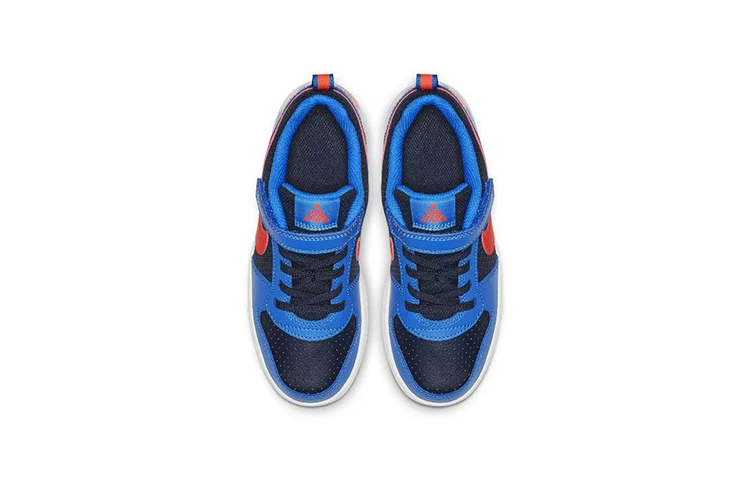 Lookbook (PS) Nike Court Borough Low 'Biru Navy Merah' 870025-404