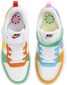 中童 Nike Court Borough Low RC BP 防滑 低筒 兒童板鞋 白紫綠 Shop 中童 Nike Court Borough Low RC BP 防滑 低筒 兒童板鞋 白紫綠