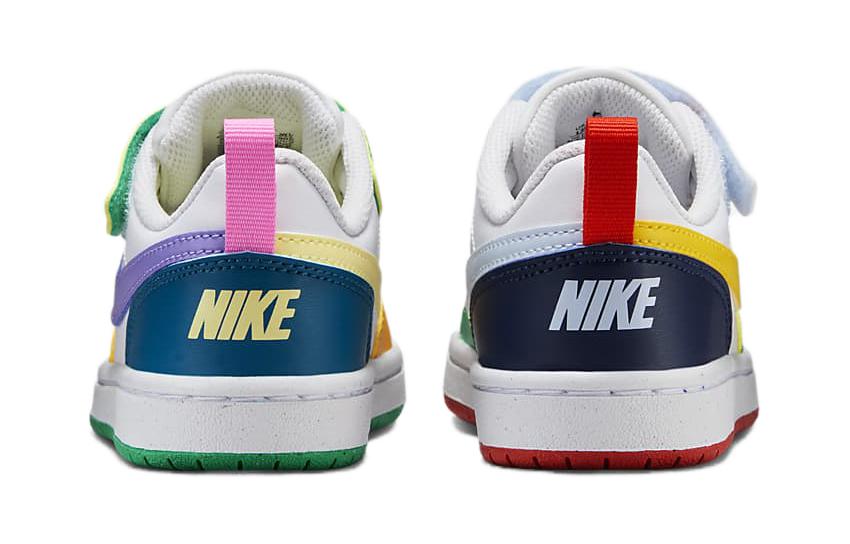 Purchase 中童 Nike Court Borough Low RC BP 防滑 低筒 兒童板鞋 白紫綠