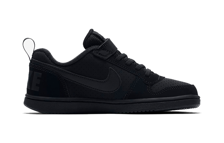 (PS) Nike Court Borough Low 'Triple Black' 圖 2