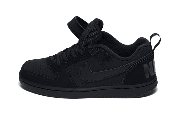 (PS) Nike Court Borough Low 'Triple Black' 圖 3