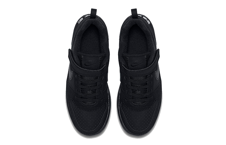 (PS) Nike Court Borough Low 'Triple Black' 圖 4