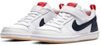 Lookbook (PS) Nike Court Borough Low 'Putih Merah Biru' 870025-105