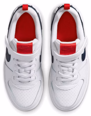 (Preschool) Nike Court Borough Low 'White Red Blue' 870025-105 Shop (Preschool) Nike Court Borough Low 'White Red Blue' 870025-105