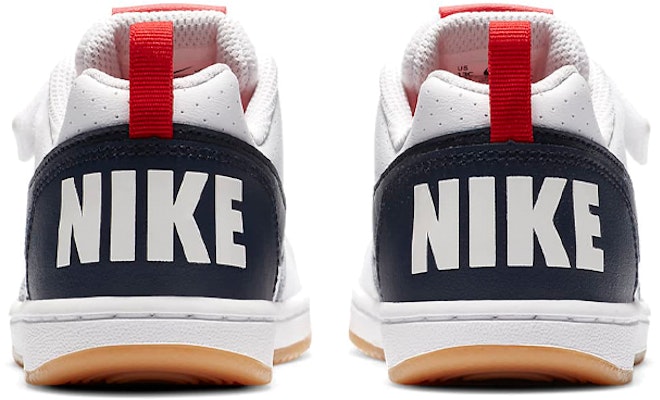 (Preschool) Nike Court Borough Low 'White Red Blue' 870025-105 Purchase (Preschool) Nike Court Borough Low 'White Red Blue' 870025-105