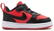 Order (PS) Nike Court Borough Low Recraft 'Hitam University Merah' DV5457-600