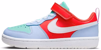 (Preschool) Nike Court Borough Low Recraft 'Cobalt Bliss Track Red' DV5457-400 (Preschool) Nike Court Borough Low Recraft 'Cobalt Bliss Track Red' DV5457-400