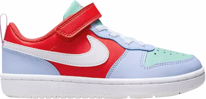 (Preschool) Nike Court Borough Low Recraft 'Cobalt Bliss Track Red' DV5457-400 (Preschool) Nike Court Borough Low Recraft 'Cobalt Bliss Track Red' DV5457-400