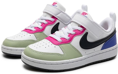 (PS) Nike Court Borough Low Recraft 'Honeydew Pink Ultramarine' dalam Malay. DV5457-108 Lookbook (PS) Nike Court Borough Low Recraft 'Honeydew Pink Ultramarine' dalam Malay. DV5457-108