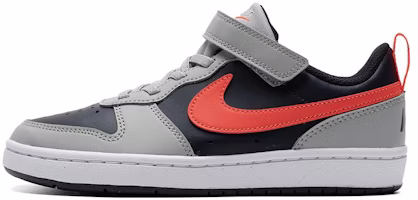 (Preschool) Nike Court Borough Low Recraft 'Light Smoke Bright Crimson' DV5457-003 (Preschool) Nike Court Borough Low Recraft 'Light Smoke Bright Crimson' DV5457-003