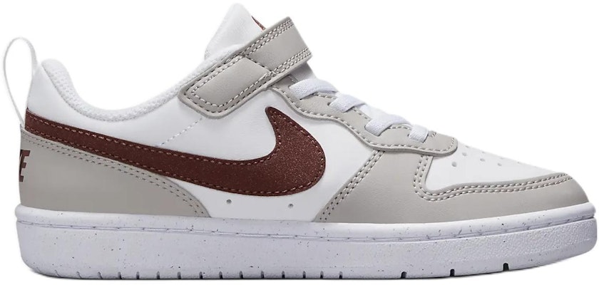 (Preschool) Nike Court Borough Low Recraft 'Light Iron Ore Dark Pony' FZ4522-100 Order (Preschool) Nike Court Borough Low Recraft 'Light Iron Ore Dark Pony' FZ4522-100
