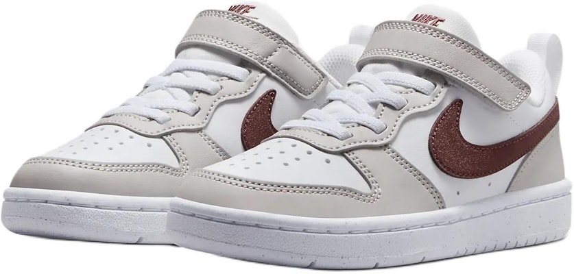 (Preschool) Nike Court Borough Low Recraft 'Light Iron Ore Dark Pony' FZ4522-100 Lookbook (Preschool) Nike Court Borough Low Recraft 'Light Iron Ore Dark Pony' FZ4522-100
