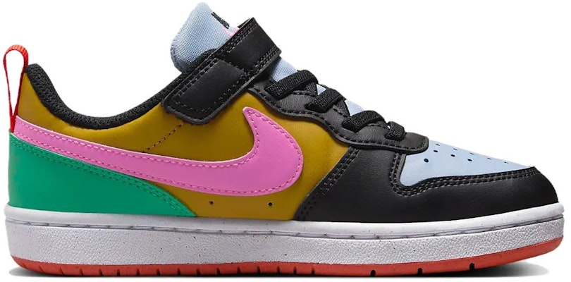 (Preschool) Nike Court Borough Low Recraft 'Multi-Color' DV5457-004 Order (Preschool) Nike Court Borough Low Recraft 'Multi-Color' DV5457-004