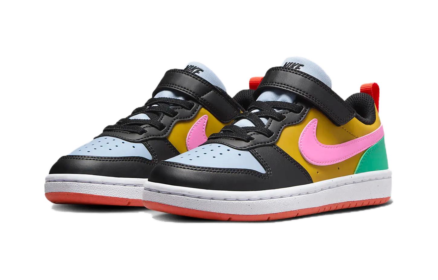 Lookbook (PS) 耐克Court Borough Low Recraft '多彩' DV5457-004