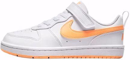 (Preschool) Nike Court Borough Low Recraft 'White Peach Cream' DV5457-119 (Preschool) Nike Court Borough Low Recraft 'White Peach Cream' DV5457-119