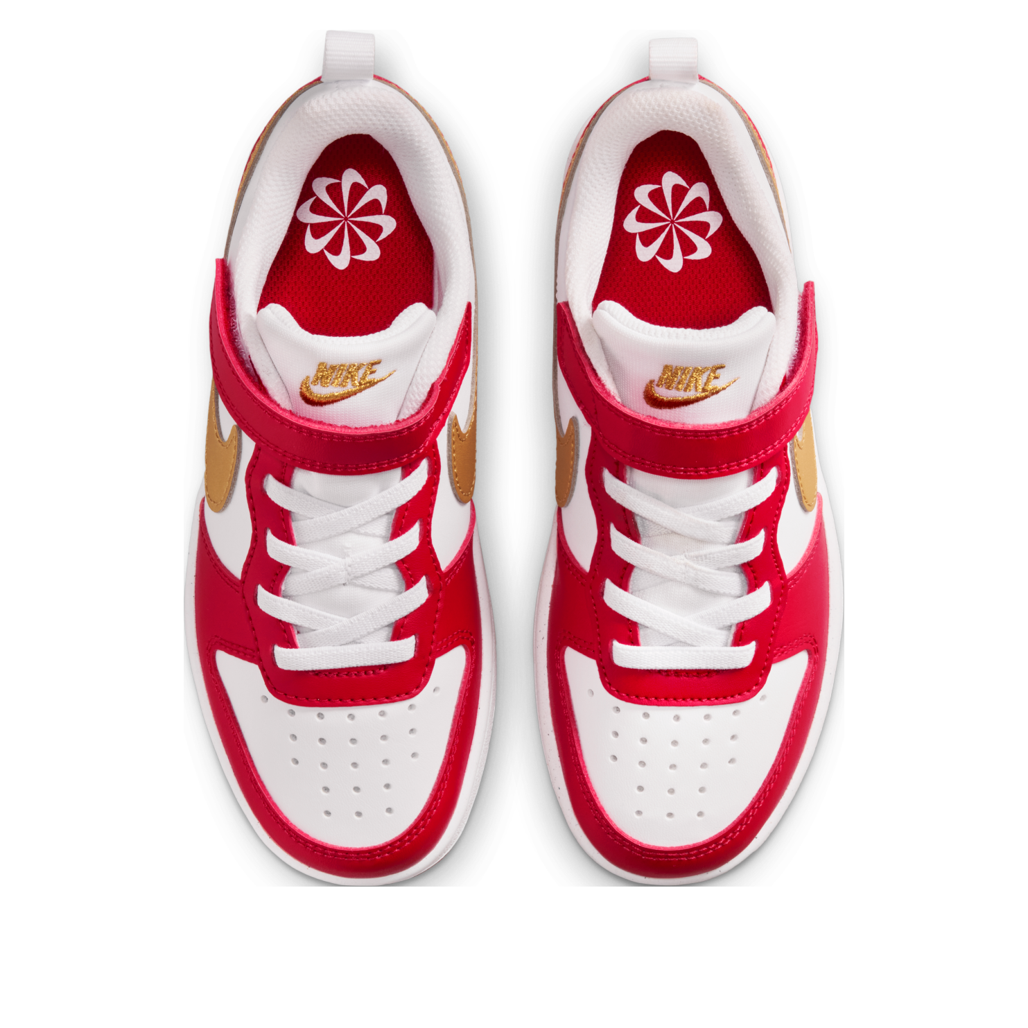 Order (Preschool) Nike Court Borough Low Recraft 'White University Red' DV5457-137