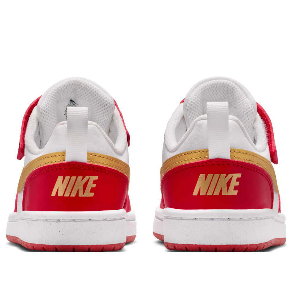 Lookbook (Preschool) Nike Court Borough Low Recraft 'White University Red' DV5457-137