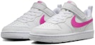 Lookbook (Preschool) Nike Court Borough Low Recraft 'White Laser Fuchsia' DV5457-113