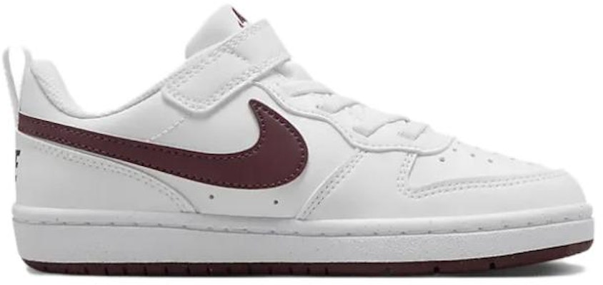 (Preschool) Nike Court Borough Low Recraft 'White Burgundy Crush' DV5457-112 Shop (Preschool) Nike Court Borough Low Recraft 'White Burgundy Crush' DV5457-112