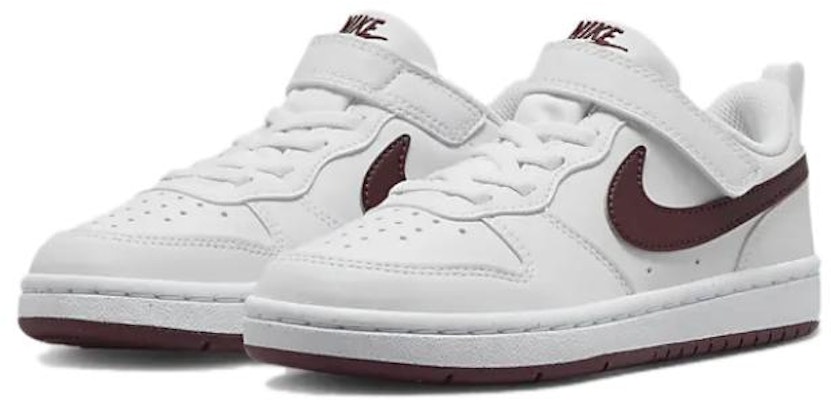 (Preschool) Nike Court Borough Low Recraft 'White Burgundy Crush' DV5457-112 Purchase (Preschool) Nike Court Borough Low Recraft 'White Burgundy Crush' DV5457-112