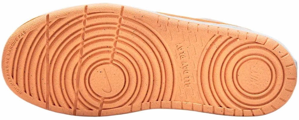 (Preschool) Nike Court Borough Low Recraft 'White Peach Cream' DV5457-119 Details for (Preschool) Nike Court Borough Low Recraft 'White Peach Cream' DV5457-119
