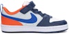 (PS) Nike Court Borough Low Recraft 'Putih Navy Oren' DV5457-401