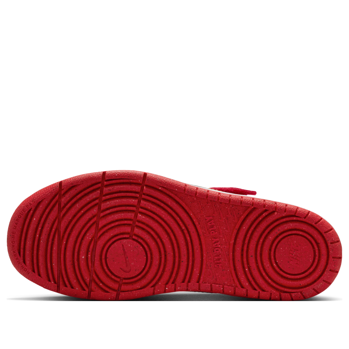 Sizing (Preschool) Nike Court Borough Low Recraft 'White University Red' DV5457-137