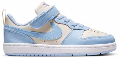 (Preschool) Nike Court Borough Low Recraft Soft Pearl Hydrangeas White Celestine Blue IH4049-001 (Preschool) Nike Court Borough Low Recraft Soft Pearl Hydrangeas White Celestine Blue IH4049-001
